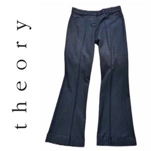Theory Charcoal Wool Dress Slacks Size 4